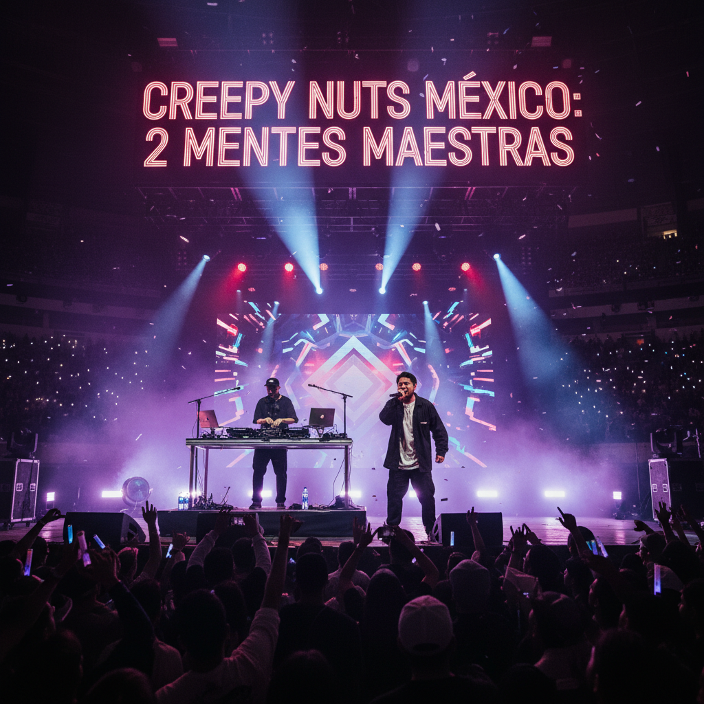Creepy Nuts México: 2 Mentes Maestras en Impactante Concierto