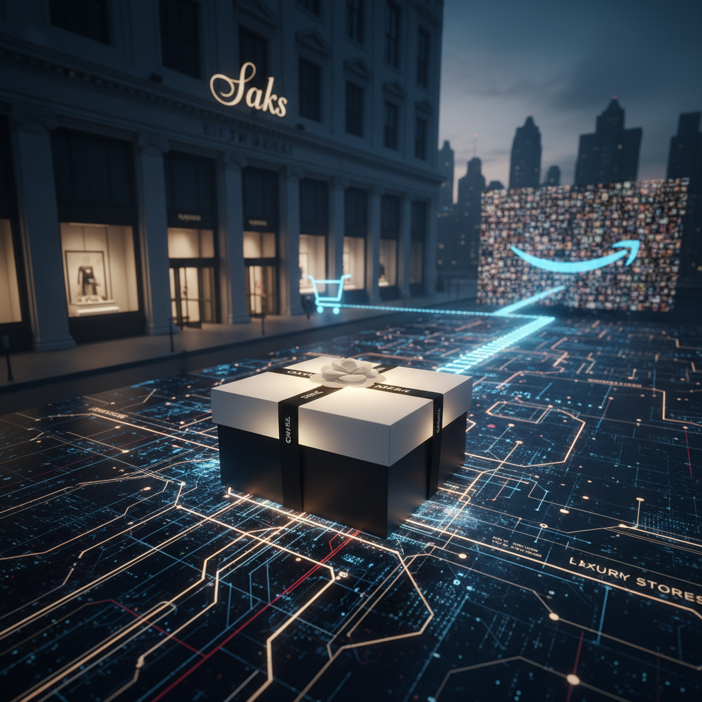La influencia de marcas de lujo como Chanel en la situación de Saks y su alianza con Amazon