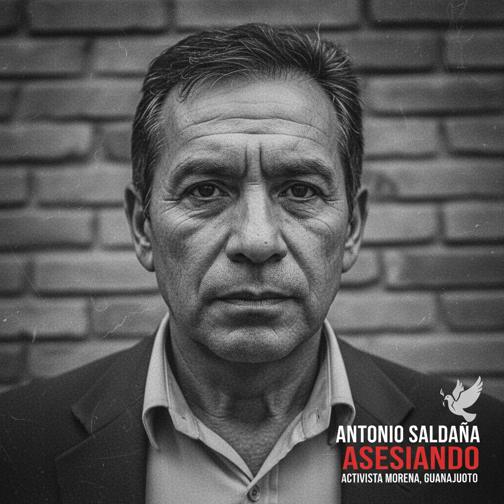 Confirman Asesinato de Antonio Saldaña, Activista de Morena, en Guanajuato