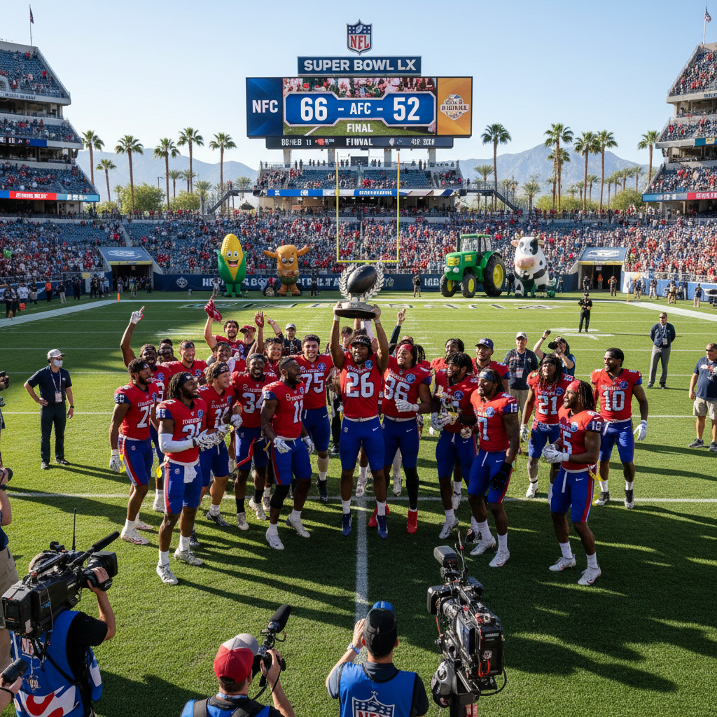 La Conferencia Nacional Triunfa con Contundencia en los Pro Bowl Games 2026