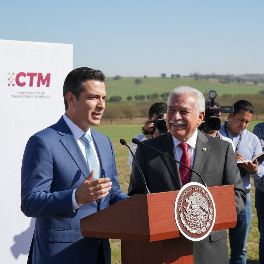 Manolo Jiménez Salinas: Potencial Liderazgo de Tereso Medina en la CTM Nacional Sería Histórico