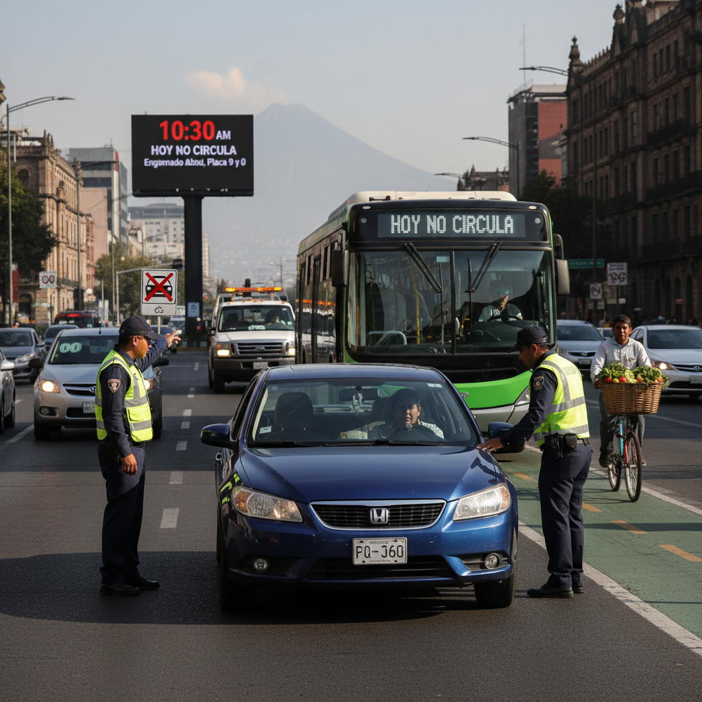 Hoy No Circula 6 de Febrero de 2026: Detalles Clave para la Movilidad en CdMx y Edomex