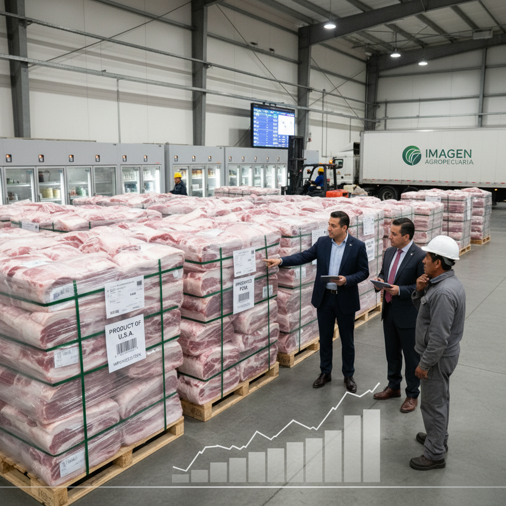 Opormex Revela: La Importación de Carne de Cerdo No Reduce Precios al Consumidor por Intermediación Interna