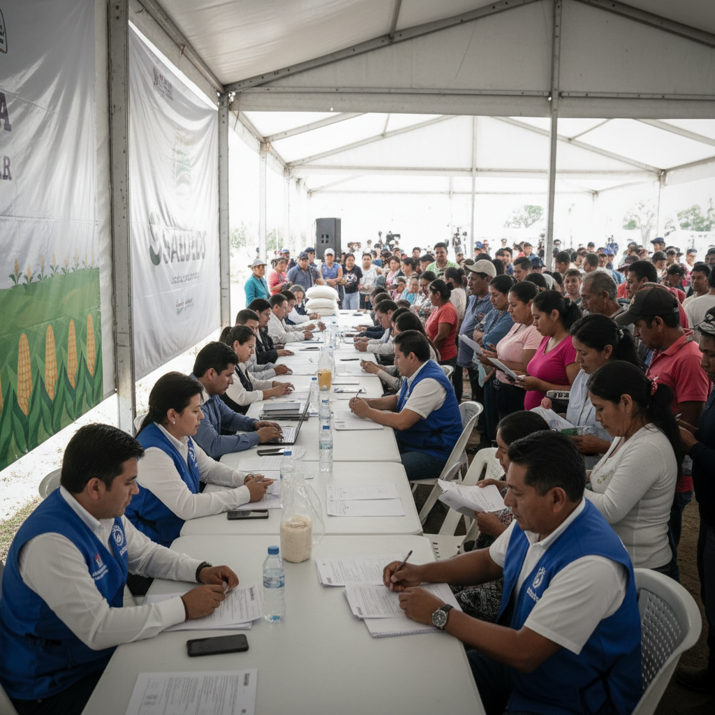 Sader Anuncia Importante Avance en Apoyo a Productores de Maíz Blanco para Ciclo P-V 2025
