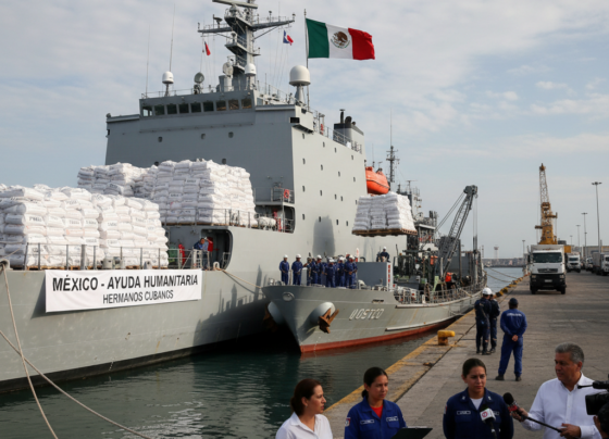 Ayuda México Cuba Alimentos