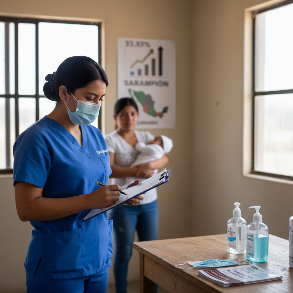 Alerta Sanitaria: Casos de Sarampión en Durango Se Disparan un 33.33% en Cinco Días