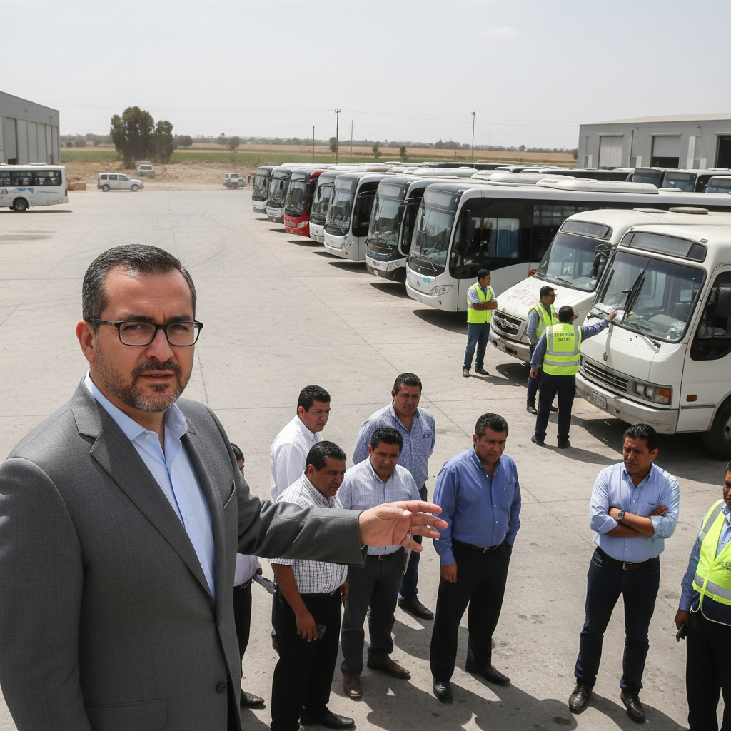 Ramos Arizpe: Firmeza en la Modernización del Transporte Público; Unidades Deficientes Serán Retiradas