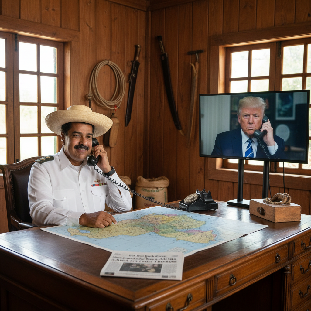 Maduro, Convencido tras Diálogo con Trump, Descartaba Ataque a Venezuela según el NYT