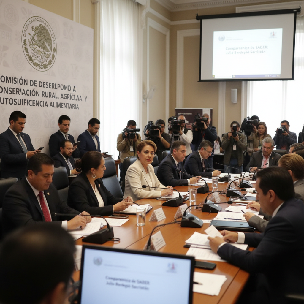 Comisión de Diputados Aprueba Solicitar Comparecencia del Titular de Sader por Pagos a Productores de Maíz