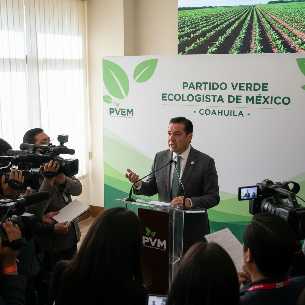 PVEM Coahuila Fija Postura Clara: No Respalda la Reforma Electoral Presentada por Claudia Sheinbaum