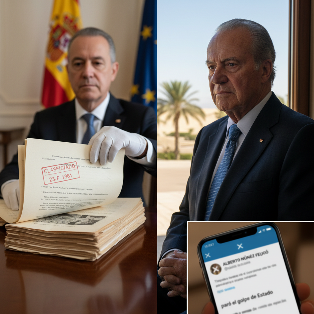 España Desclasifica Archivos del 23F: Reabre el Debate sobre el Regreso del Rey Juan Carlos I