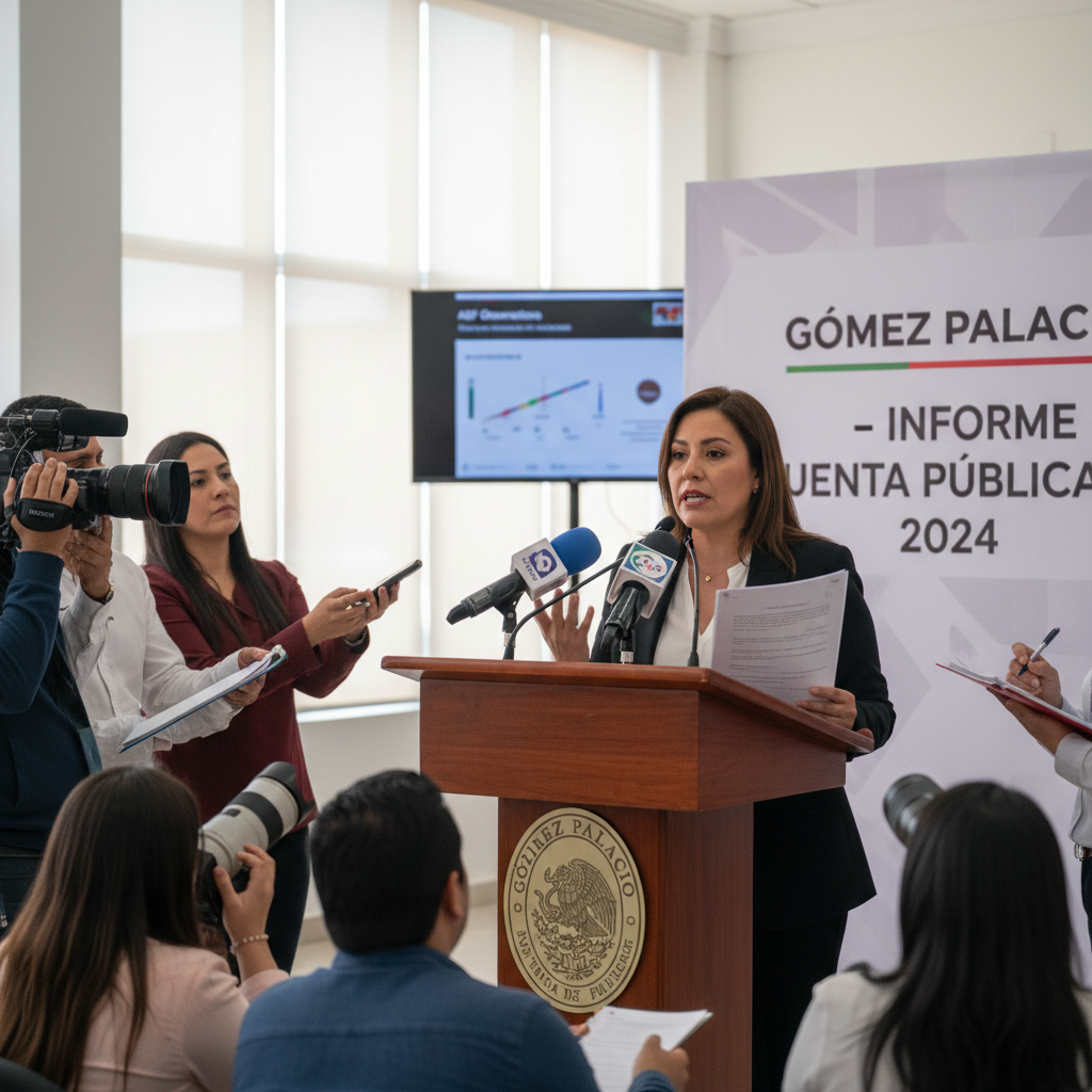 Gómez Palacio a la Espera: Millonarias Observaciones a la Cuenta Pública 2024 Sin Notificación Oficial
