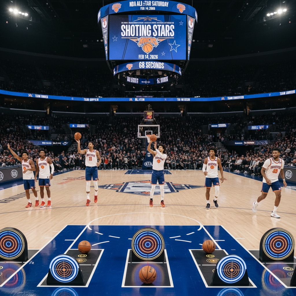 ¡Vuelve la Emoción! El NBA All-Star Shooting Stars Regresa Tras 11 Años con Equipos Estelares para 2026