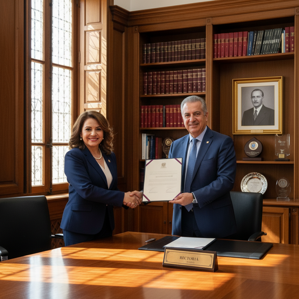 Excoordinadora Sandra López Chavarría Asume Contraloría General de la UA de C
