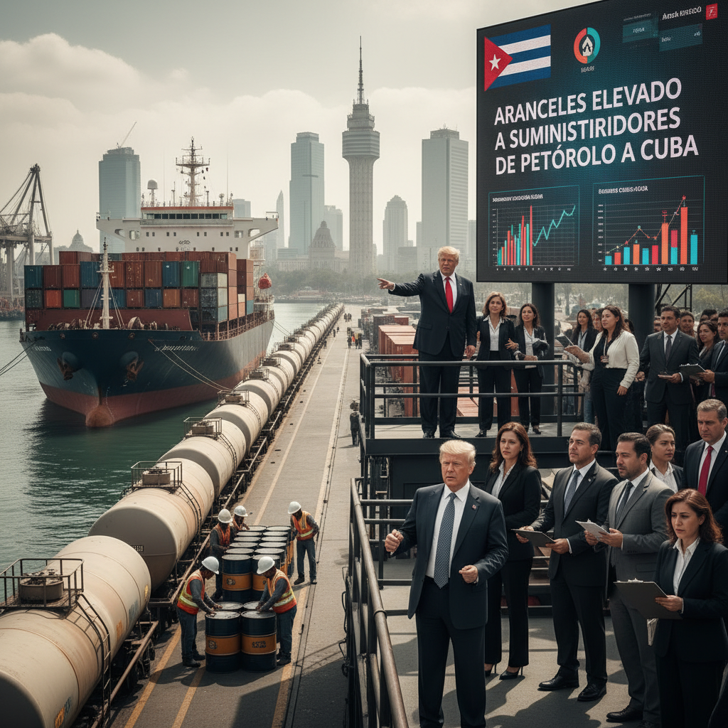 Amenazas de Trump por el Suministro de Petróleo a Cuba Ponen a México en una Encrucijada Económica