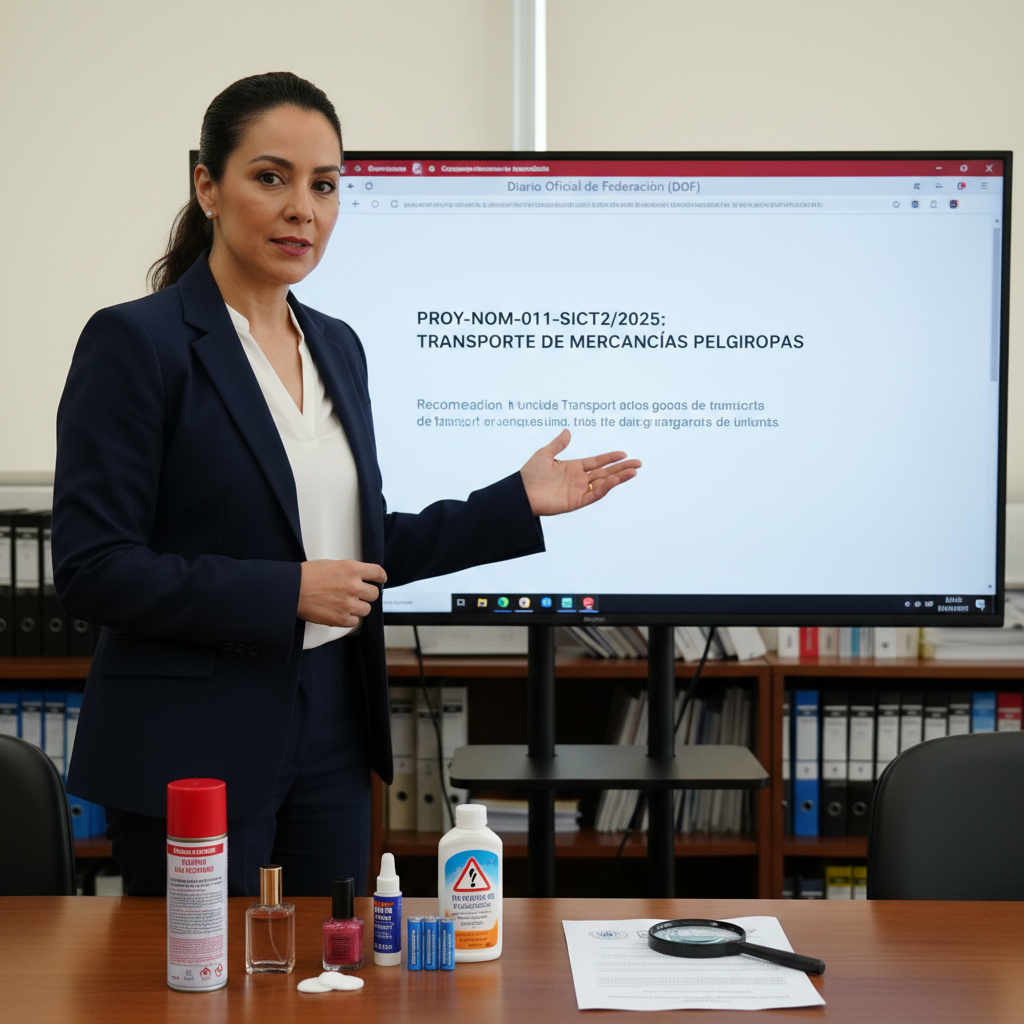 SICT Abre Consulta Pública para Reforzar la Seguridad en el Transporte de Mercancías Peligrosas en México