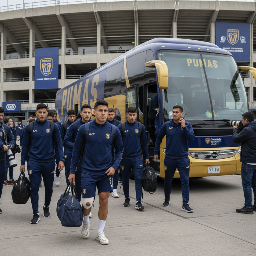 Bajas Sensibles para Pumas en la Concachampions: César Garza Ausente y Carrasquilla en Duda ante San Diego FC