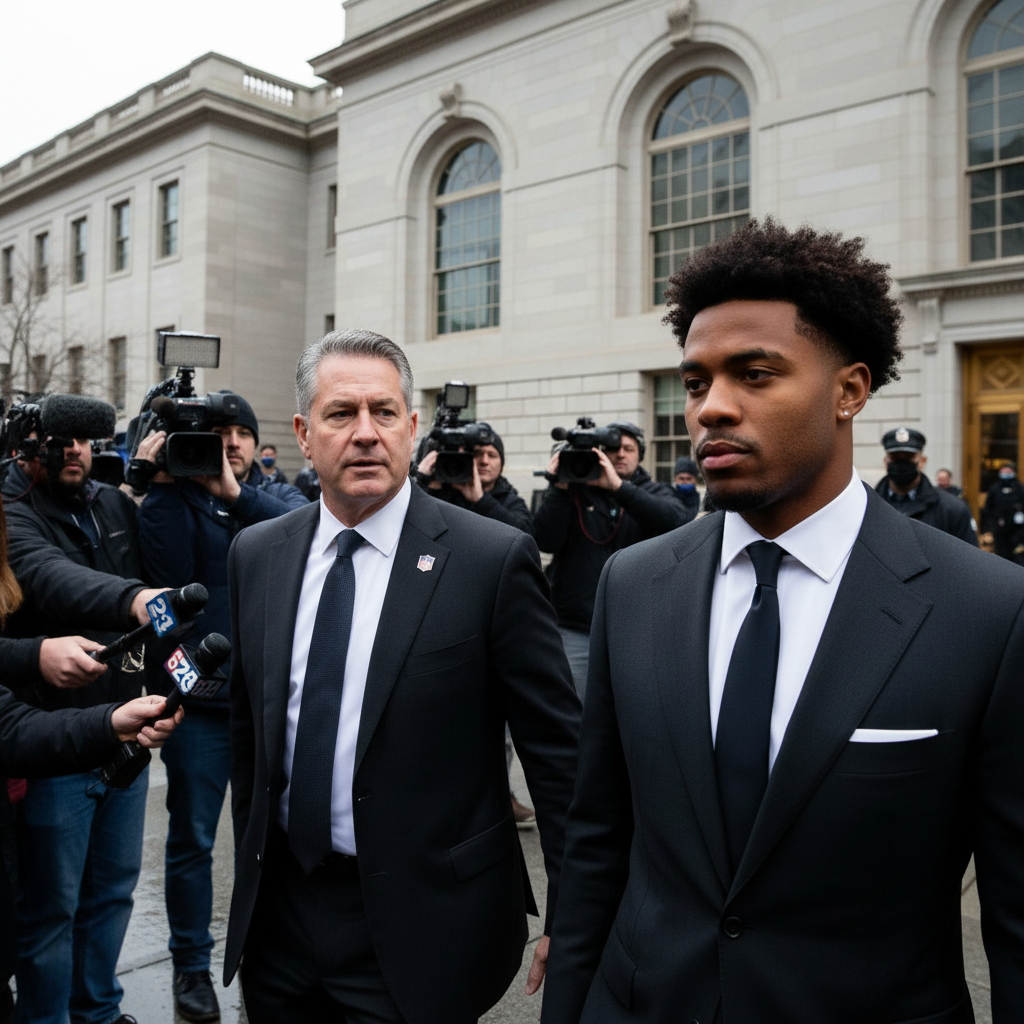 Estrella de la NFL, Stefon Diggs, se Declara Inocente de Cargos de Agresión