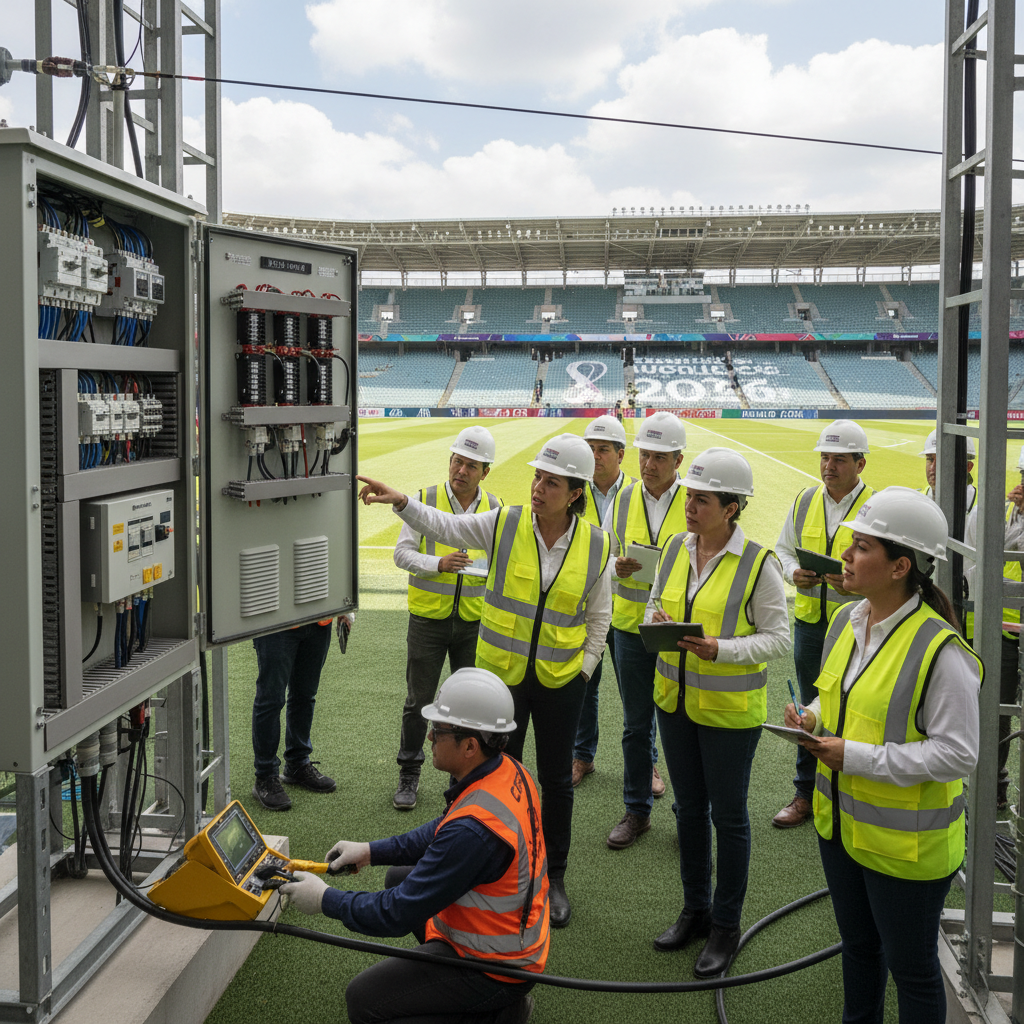CFE Blinda el Suministro Eléctrico del Estadio Banorte de Cara al Mundial 2026: Detalles de la Inspección Clave