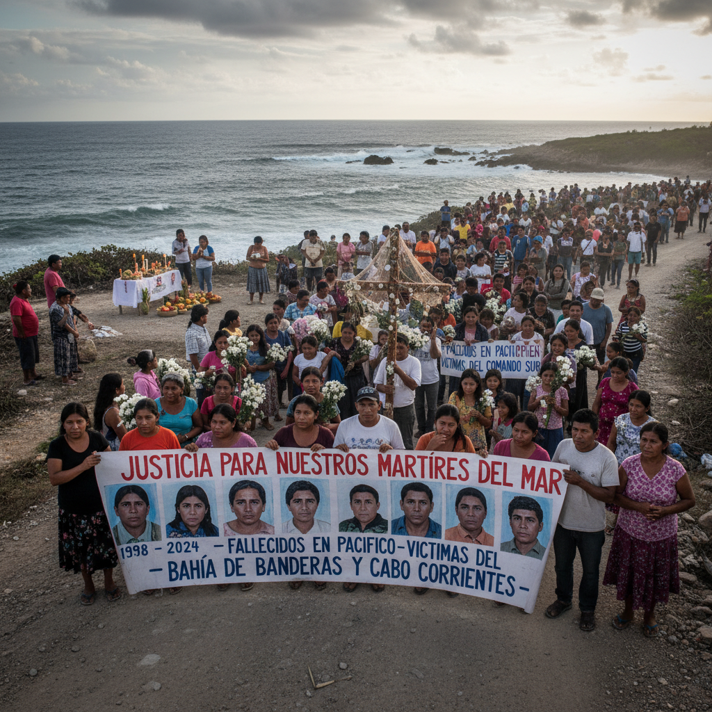 Conmoción y Protestas en Nayarit y Jalisco tras la Muerte de Ocho Tripulantes en el Pacífico