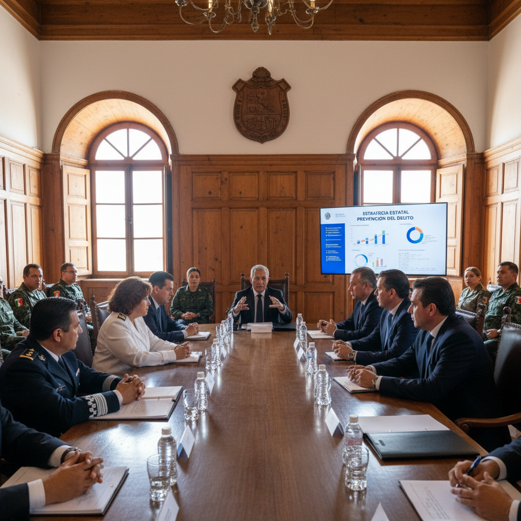 Parras Refuerza su Estrategia de Seguridad con Reunión Clave entre FGE, Sedena y Autoridades Municipales