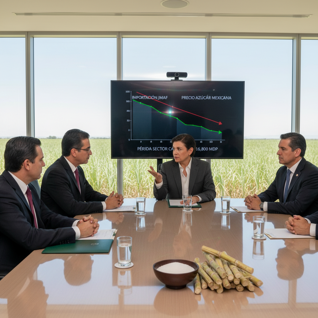 Impacto Millonario: La Importación de Fructosa Reduce Drásticamente Ingresos del Sector Cañero Mexicano en 16,800 MDP