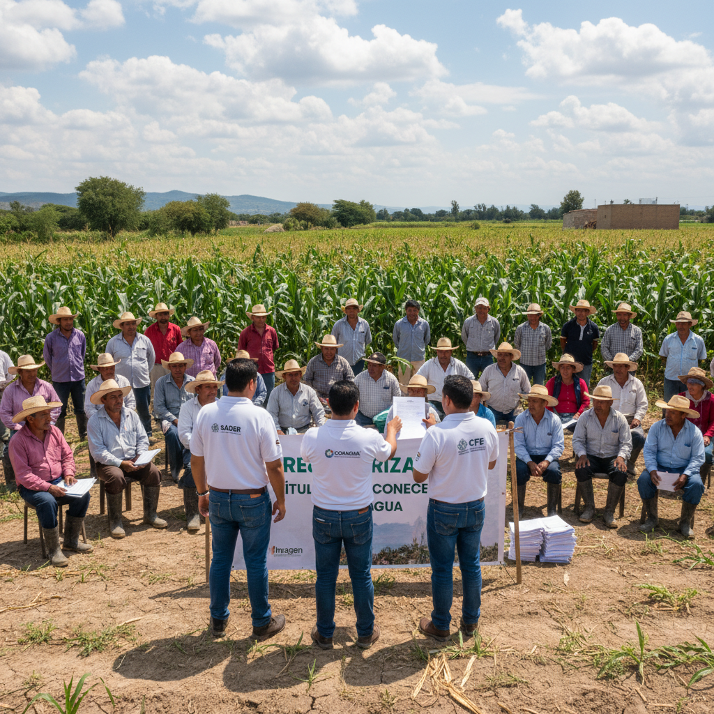 Urgente llamado a productores: Regulariza tus títulos de concesión de agua en México