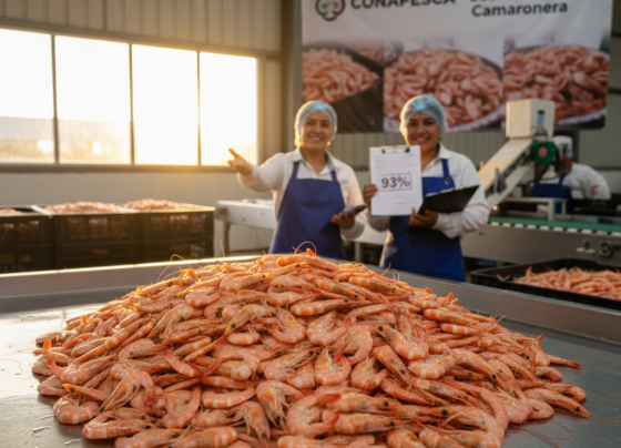 Camarón mexicano exportación