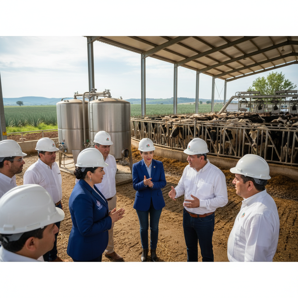 México impulsa la producción nacional de leche para alcanzar la autosuficiencia láctea