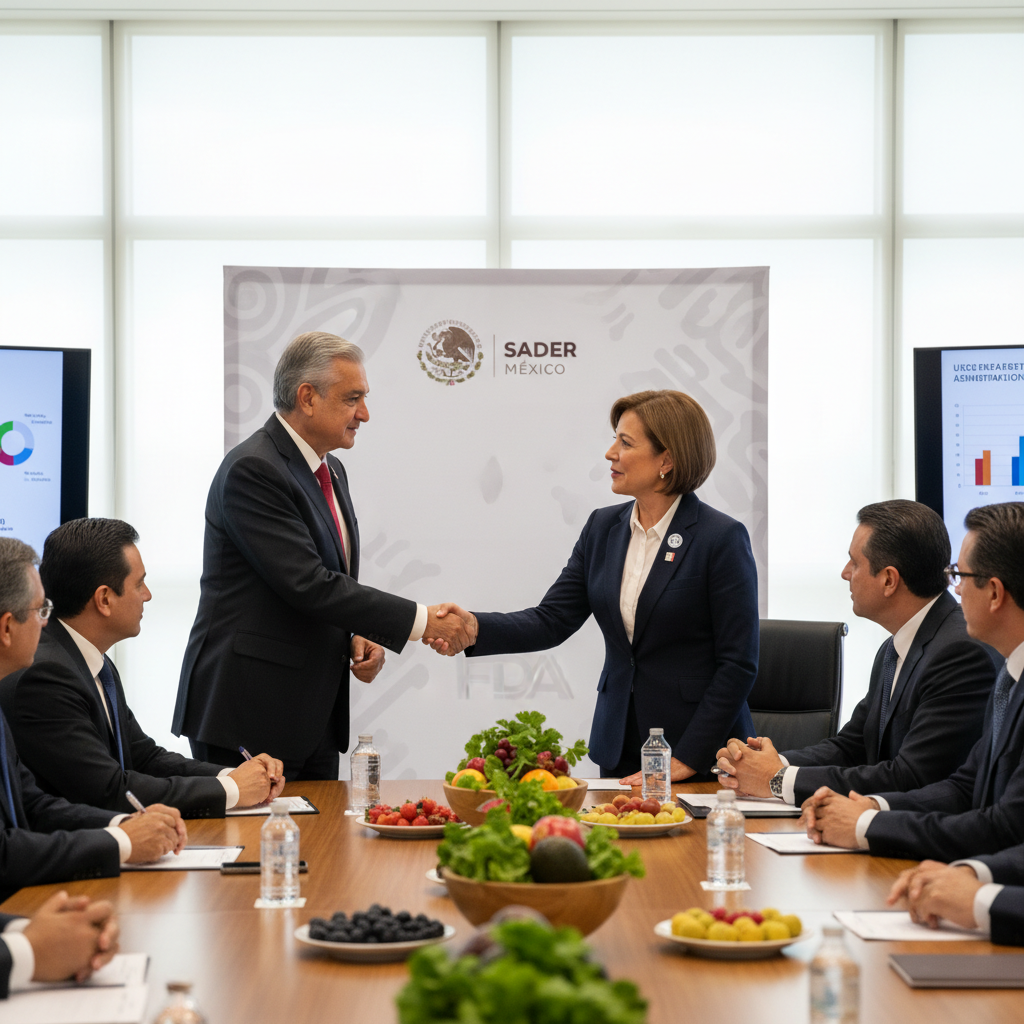 México y Estados Unidos Fortalecen Colaboración en Inocuidad de Alimentos Frescos y Procesados