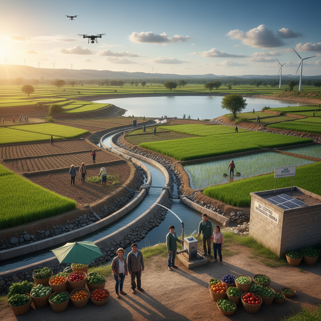 El Banco Mundial Revela Cómo el Uso Inteligente del Agua Agrícola Podría Alimentar a 10 Mil Millones de Personas