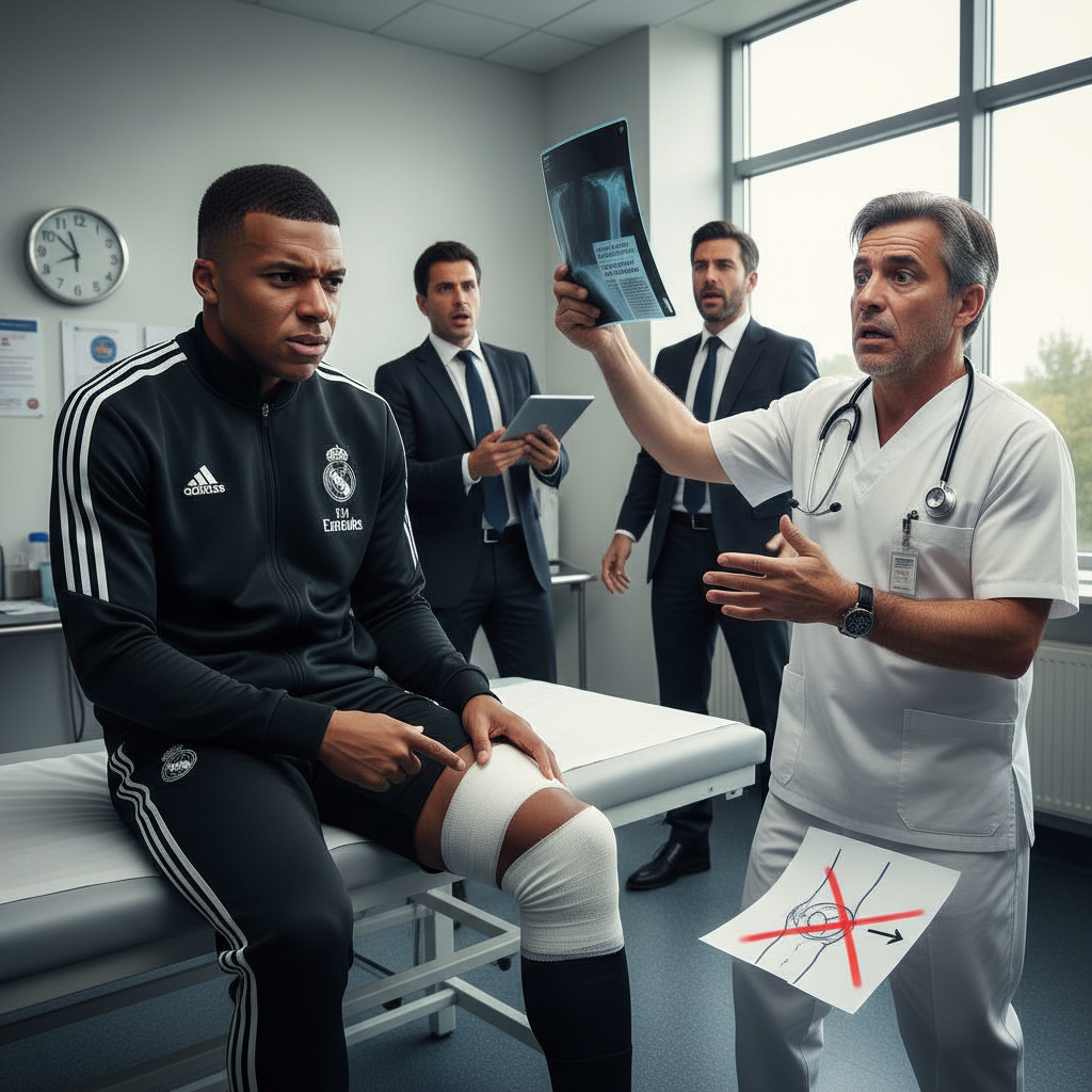 La Controversia Médica de Kylian Mbappé Sacude al Real Madrid: Acusaciones desde Francia