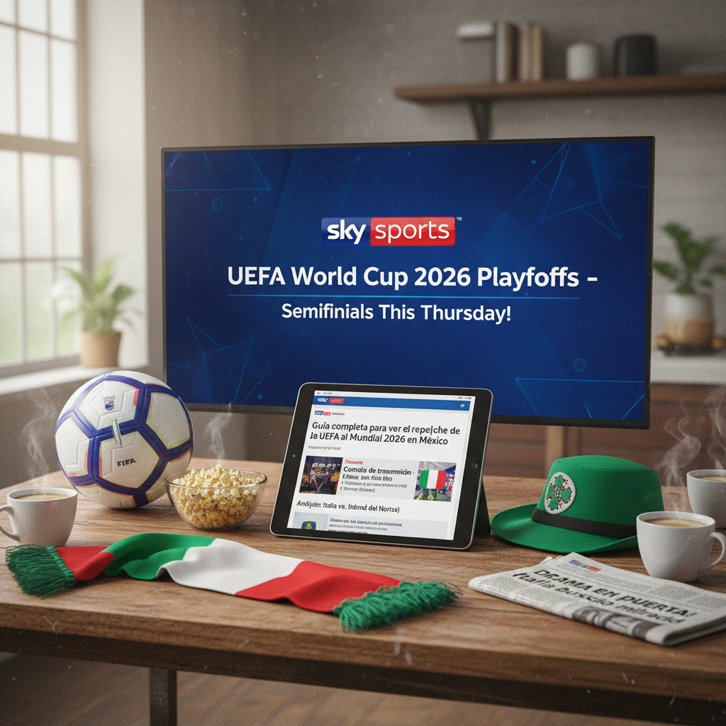 Italia en la cuerda floja: Guía definitiva para seguir el Repechaje UEFA al Mundial 2026 en México