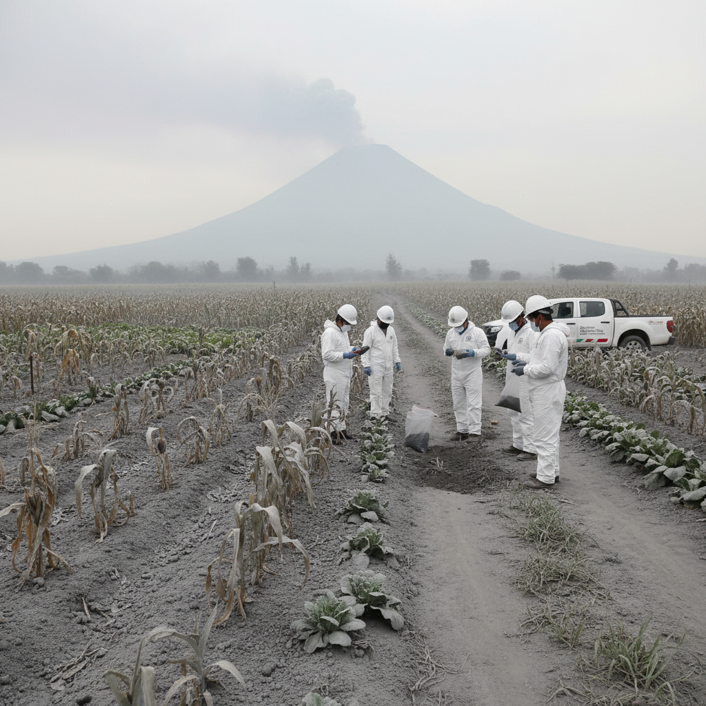 El Campo Mexicano Alerta: Caída de Ceniza Volcánica en CDMX y Recomendaciones Urgentes