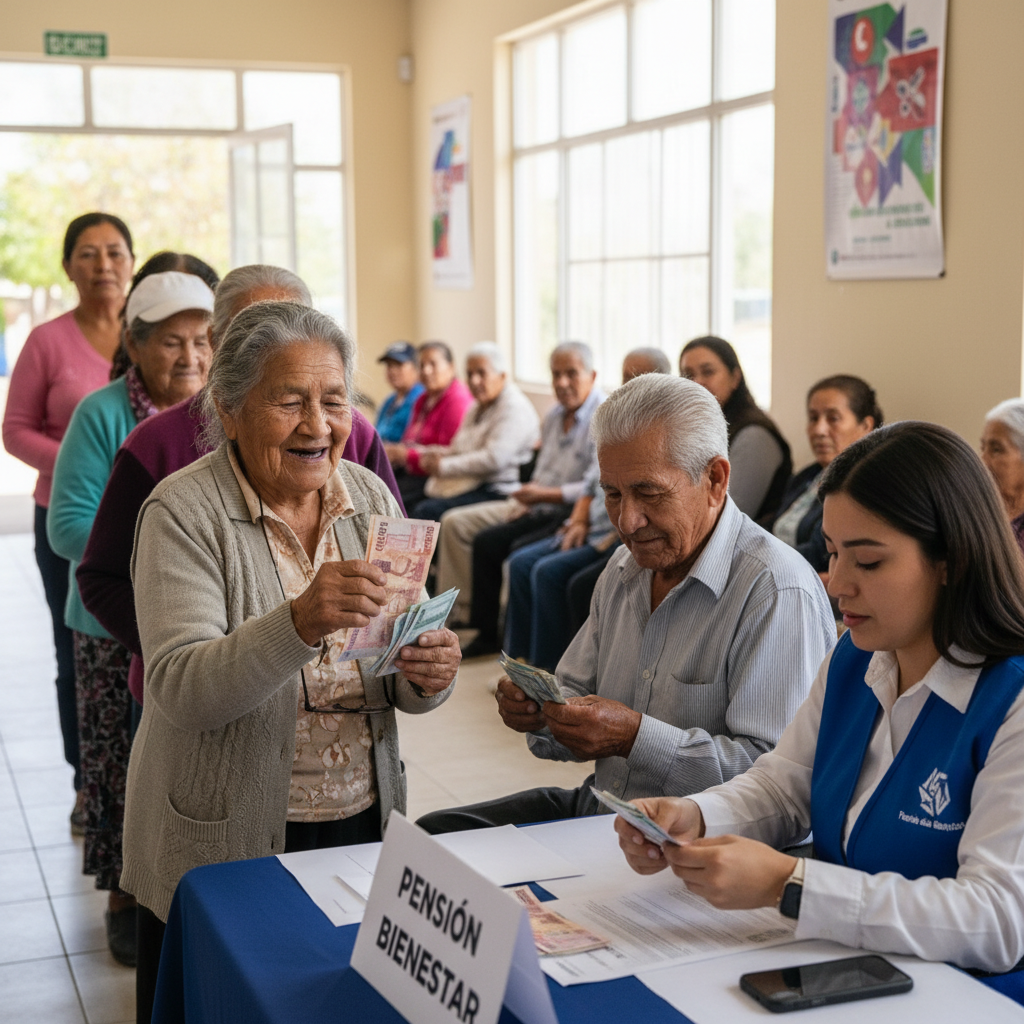 ¡Atención Adultos Mayores! Ya hay Calendario Oficial para el Pago de la Pensión del Bienestar de 6,400 Pesos