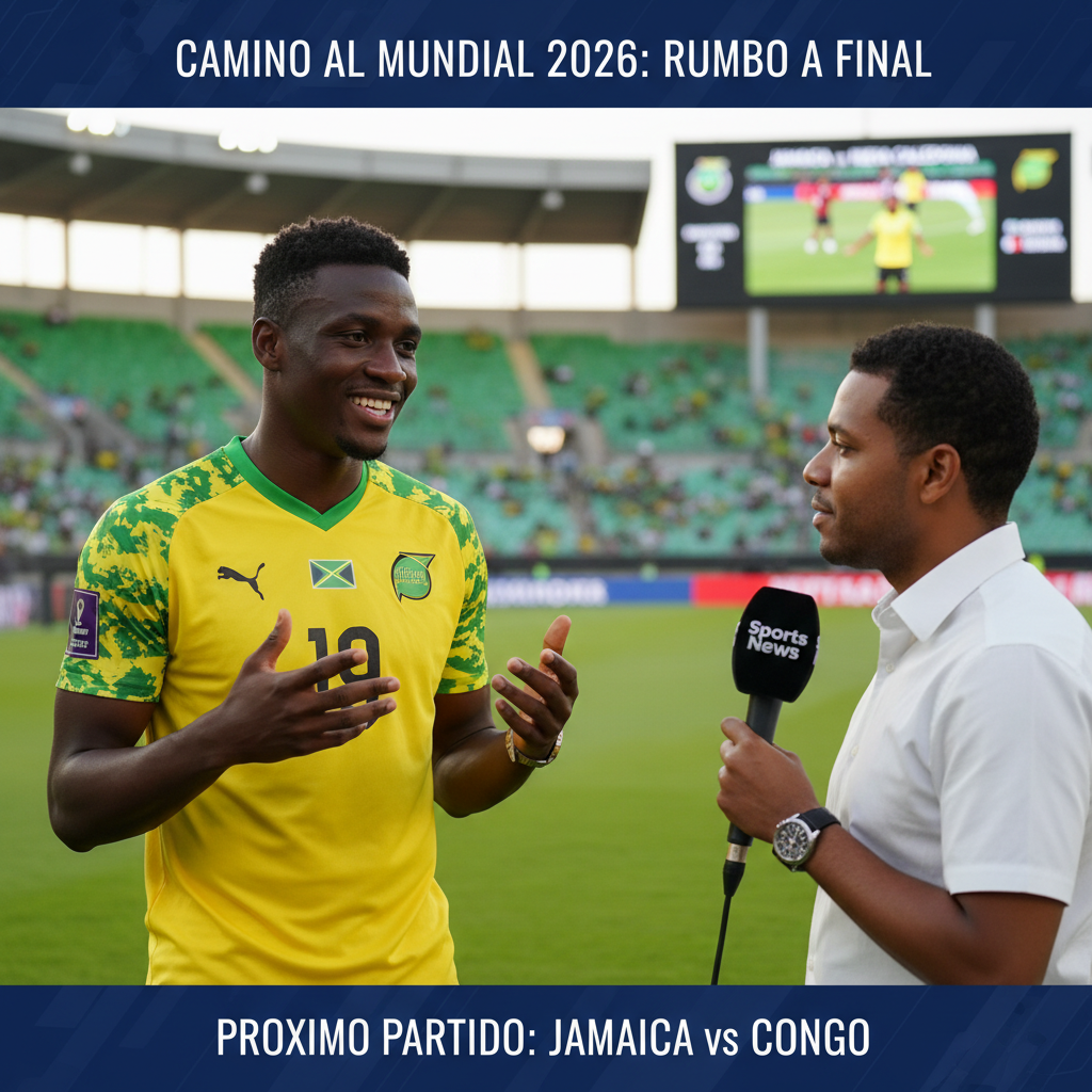 Cadamarteri, el héroe de Jamaica, explica su gol y fija la mira en el Mundial 2026