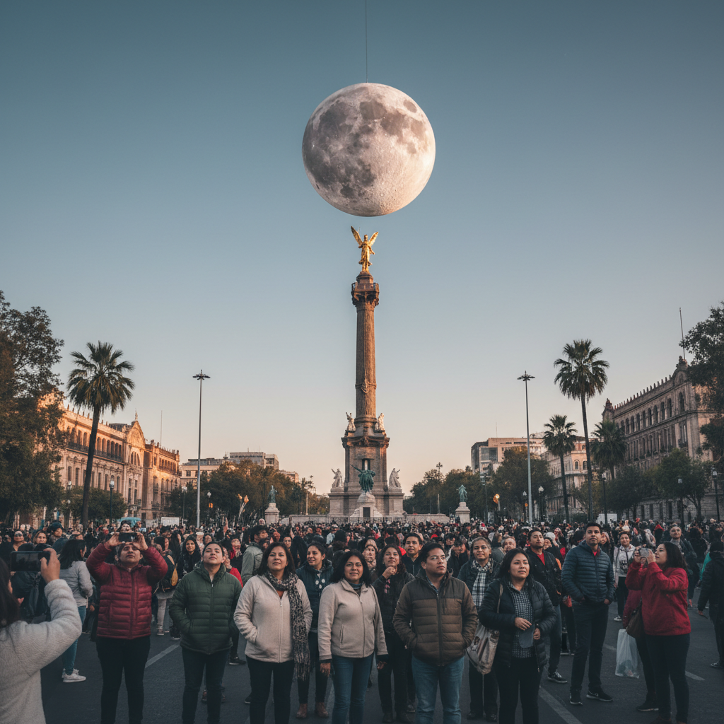 La Impresionante Luna en Reforma CDMX: Descubre la Obra de Luke Jerram que Cautiva la Capital