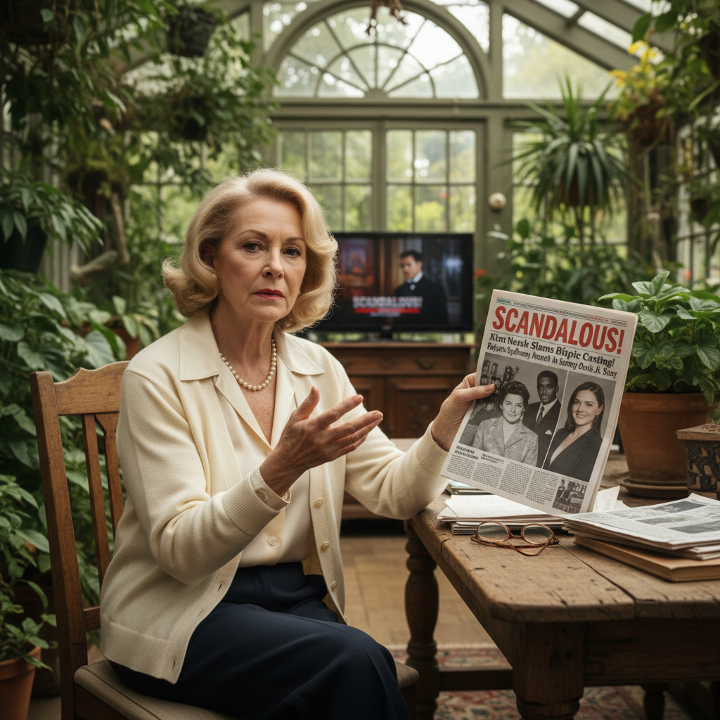 Kim Novak Fija Postura Firme: Rechaza a Sydney Sweeney para Película Biográfica