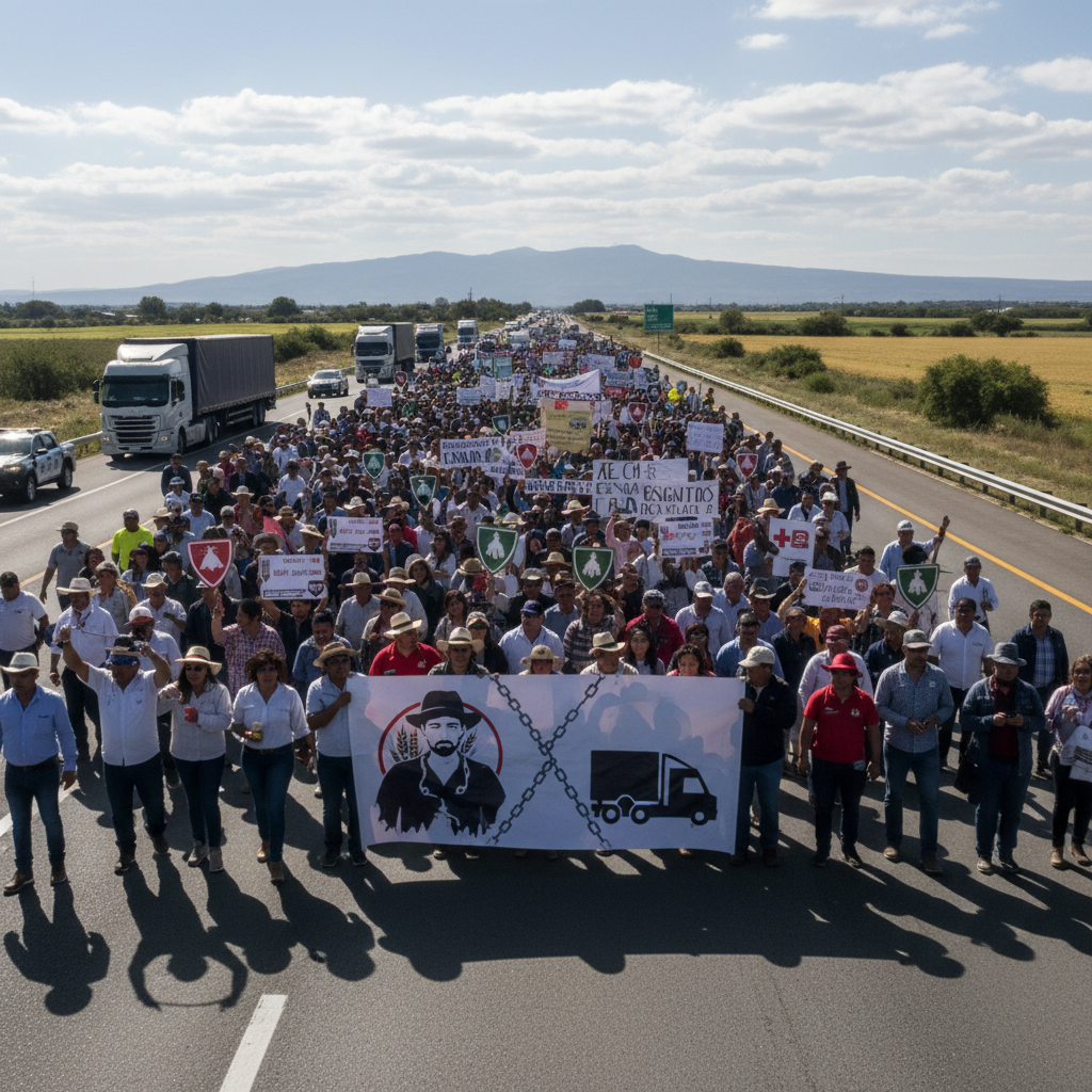 Productores y Transportistas Anuncian Movilización Nacional el 6 de Abril por Más Apoyo al Campo Mexicano
