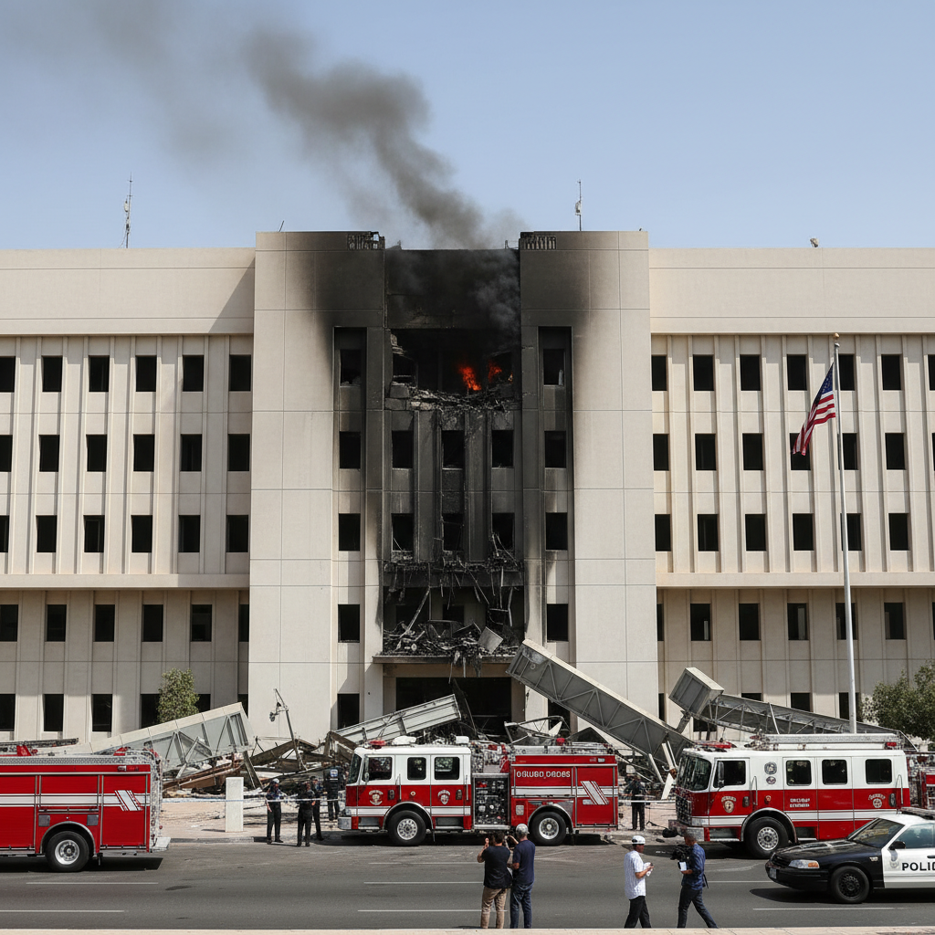 Arabia Saudita Confirma Ataque con Drones a Embajada de EE. UU. en Riad: Detalles del Incidente