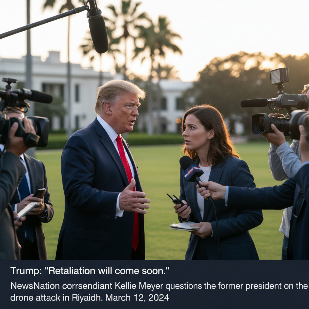 Trump Anuncia Pronta Respuesta Tras Ataque a la Embajada de EEUU en Riad