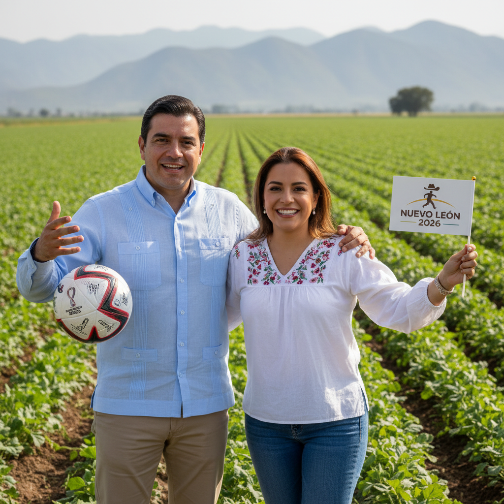 Nuevo León se prepara para la Copa Mundial FIFA 2026: El video bilingüe de Samuel García y Mariana Rodríguez que genera conversación