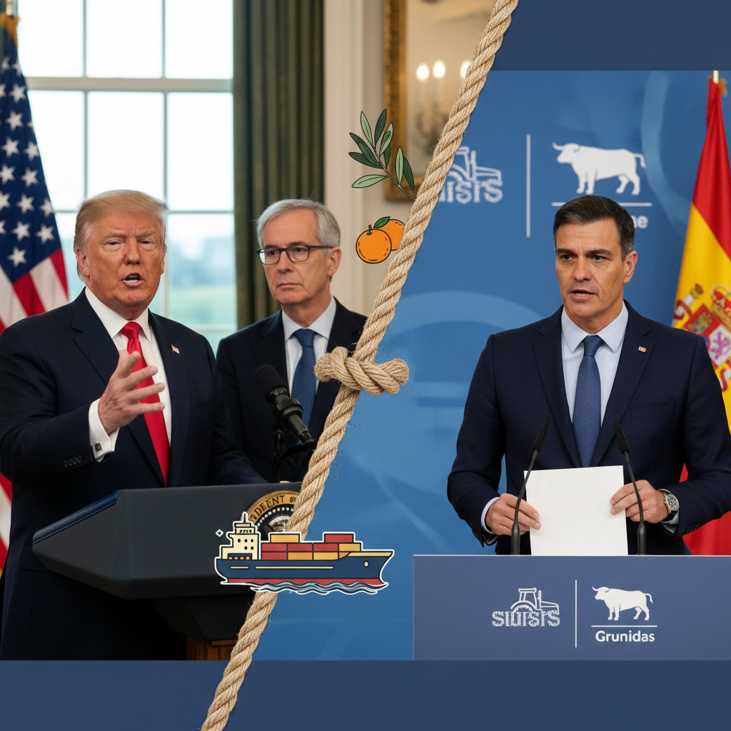 España Reafirma su Soberanía Comercial y Militar Ante Amenazas de Trump