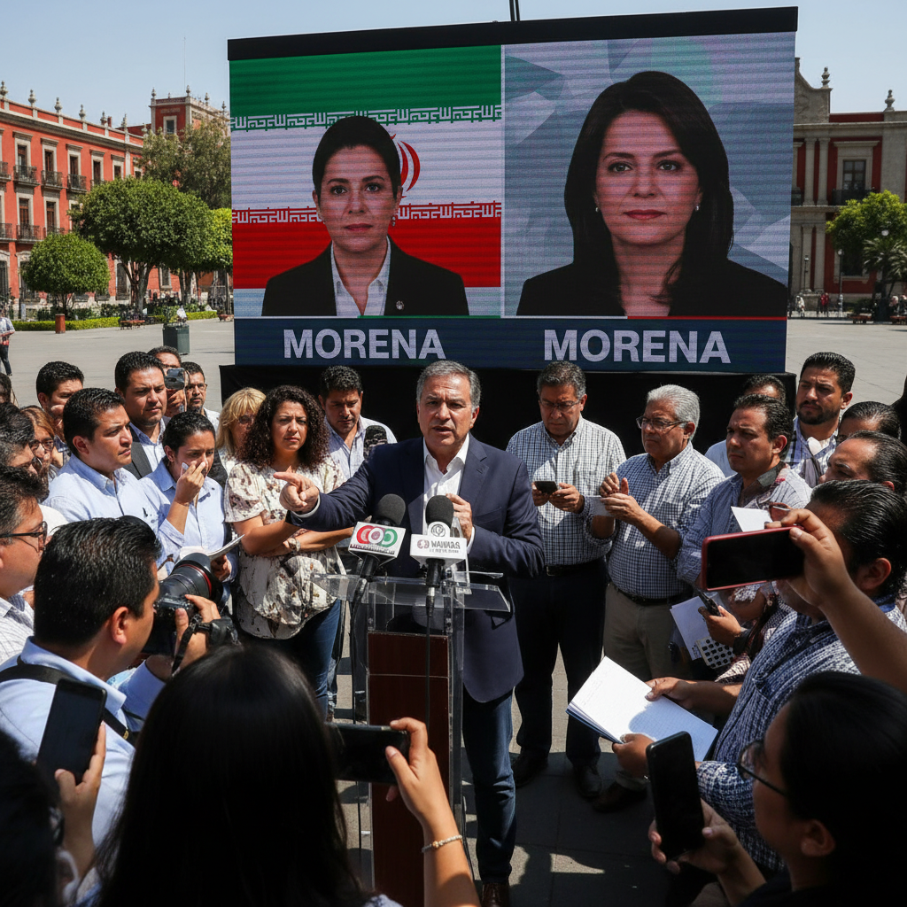‘Son convenencieros’: Loret de Mola cuestiona a Sheinbaum y Morena por ‘respaldar’ a Irán mientras se benefician de la democracia