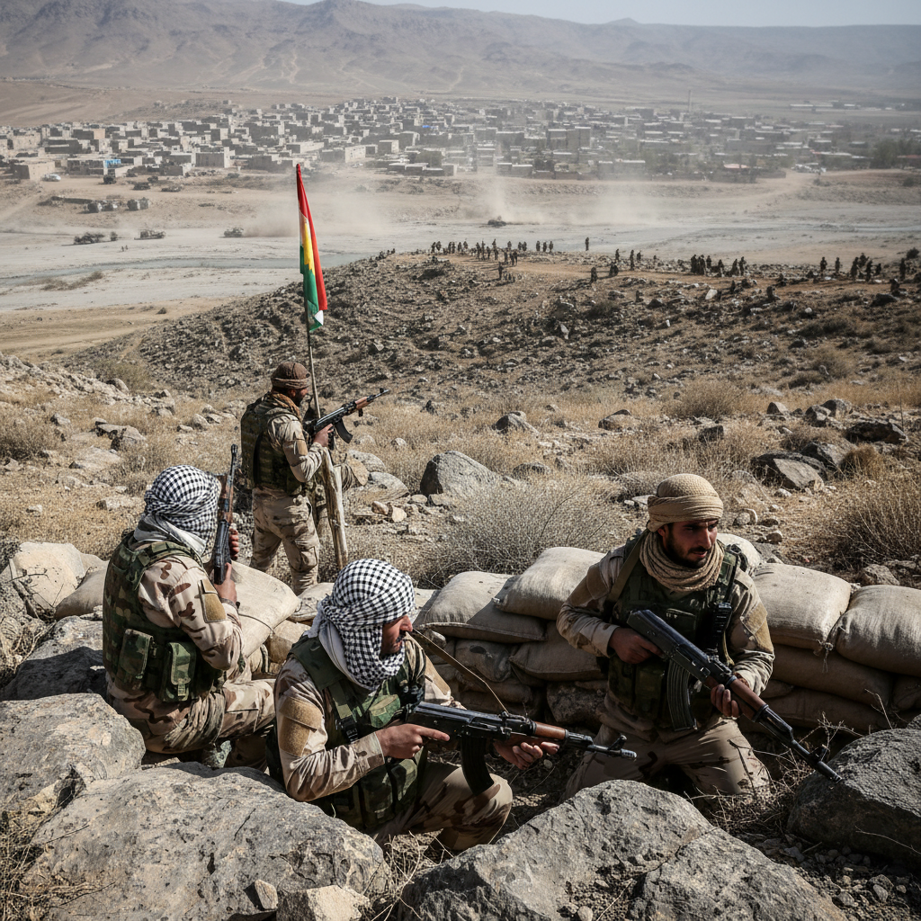 Reportan el inicio de una ofensiva kurda en Irán desde bases en Irak