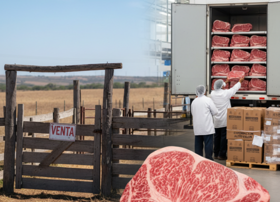 Exportación Carne México