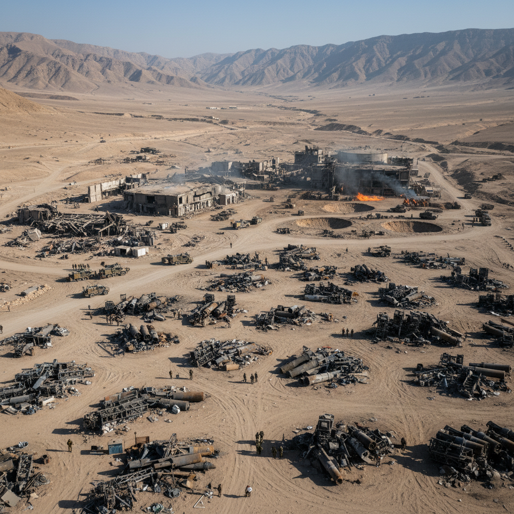 Israel Anuncia la Destrucción del 50% de los Lanzamisiles Iraníes, Impactando su Capacidad Militar