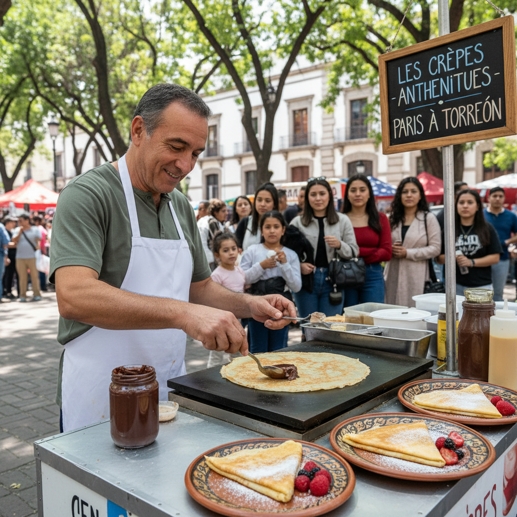 Michael Barbera: El Francés que Trajo las Auténticas Crepas a Torreón por Amor