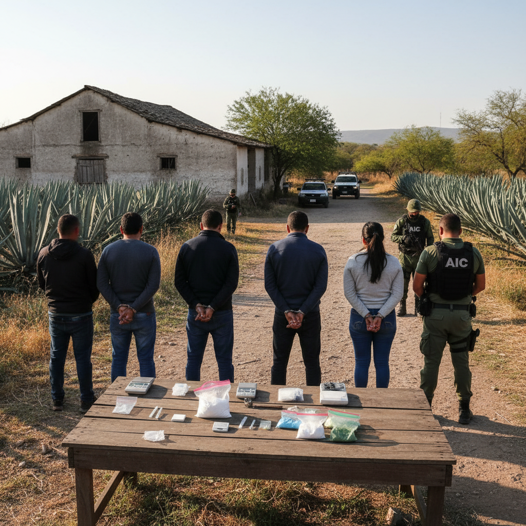 Golpe Contundente al Narcomenudeo en Coahuila: Seis Detenidos en Monclova y Castaños