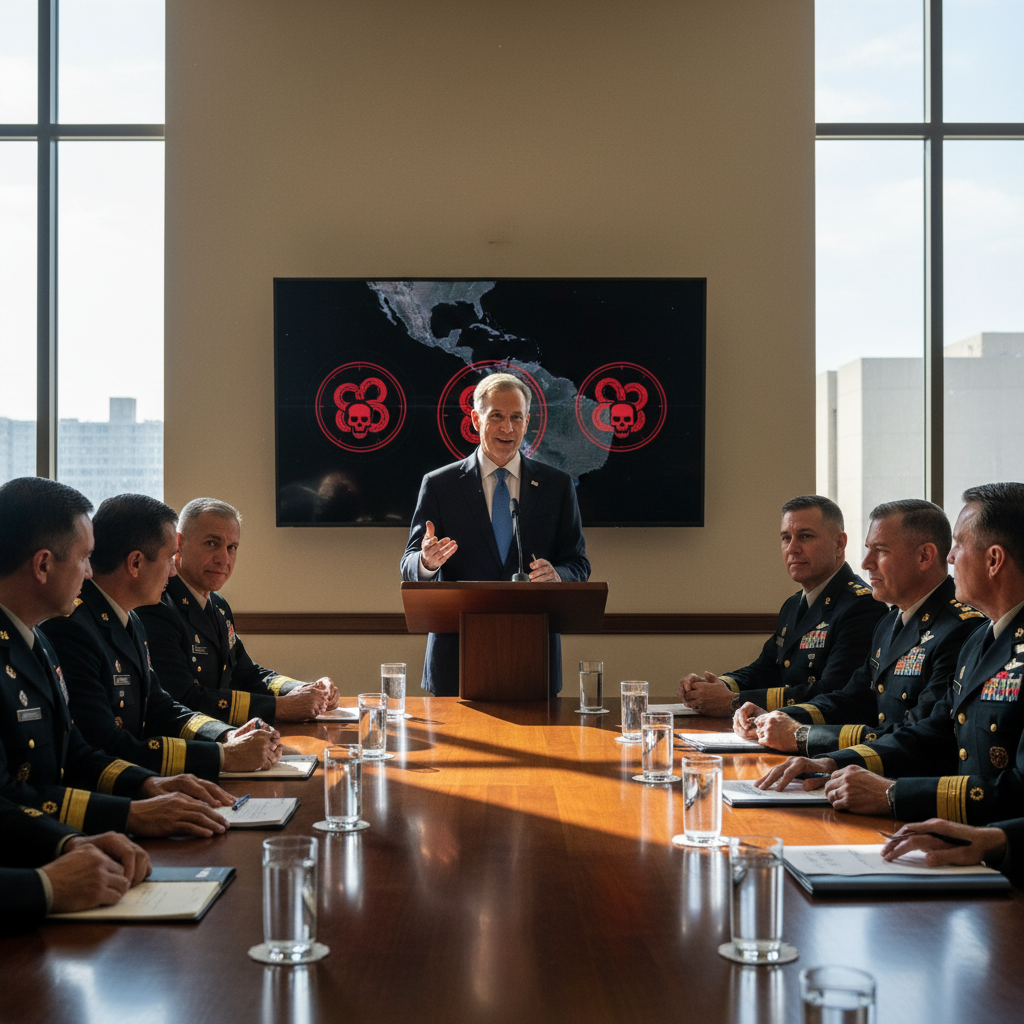 Encuentro de Alto Nivel: Pentágono y Militares Latinoamericanos Debaten Estrategias para el Combate a Cárteles